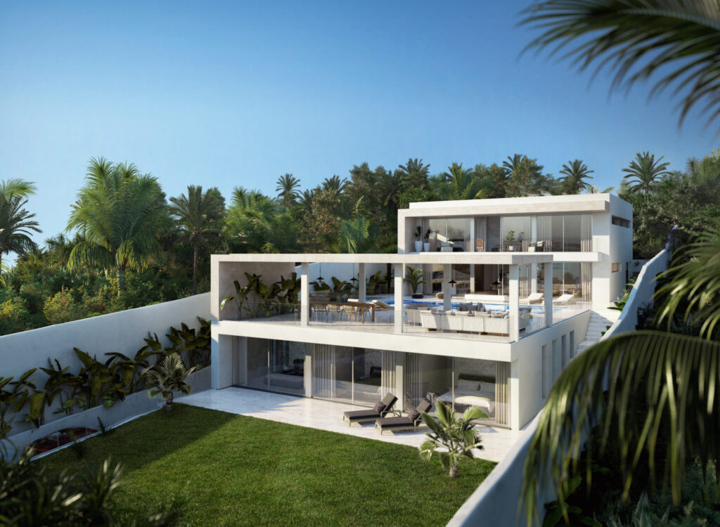 Gloednieuwe luxe villa te koop in Cap Martinet 1e lijn met zeezicht!